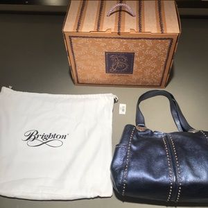 Brighton’s Andie Handbag in Sapphire.